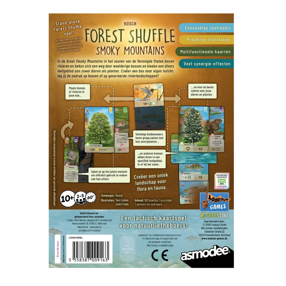 Forest Shuffle: Smoky Mountains - Kaartspel (NL)