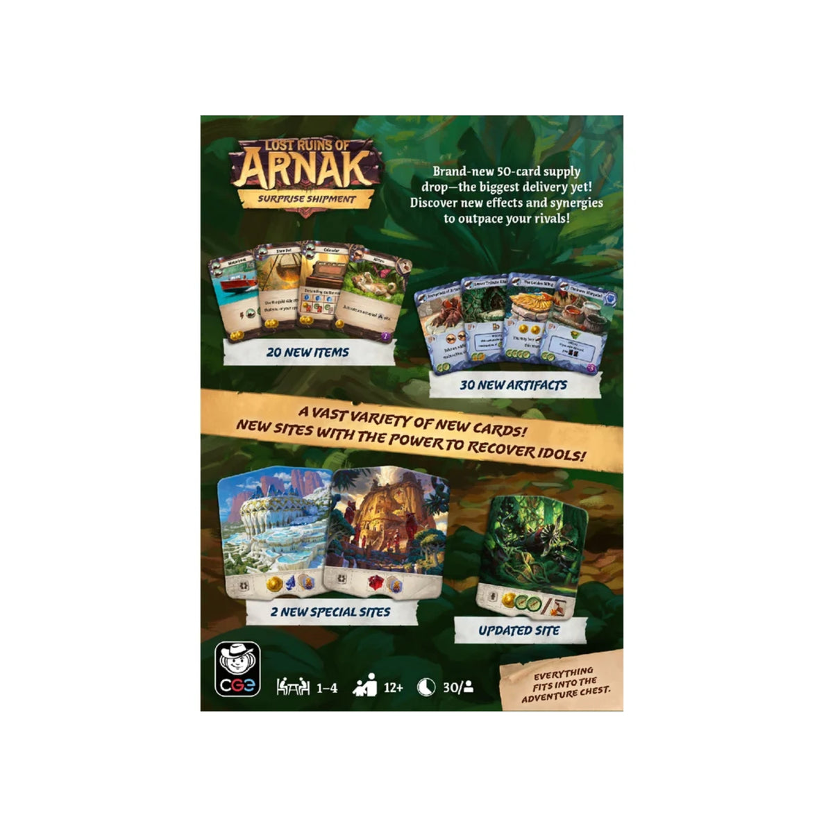 Lost ruins of Arnak: Surprise Shipment uitbreiding (ENG)