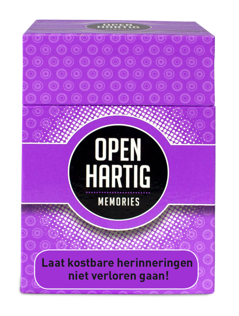 Openhartig - Memories - Kaartspel (NL)