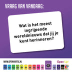 Openhartig - Memories - Kaartspel (NL)