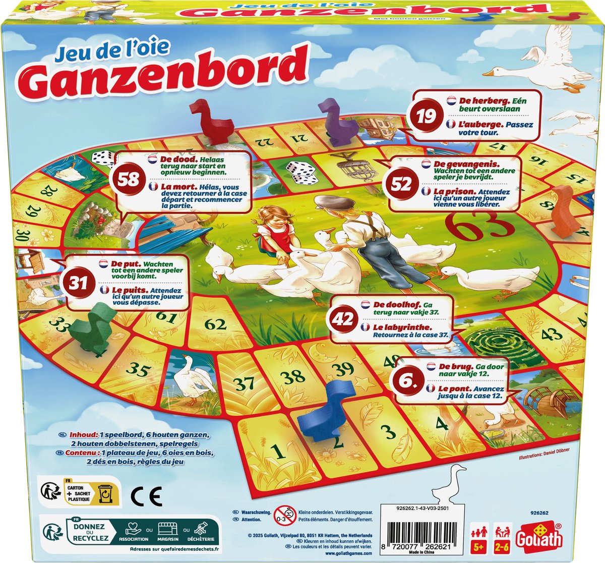 Ganzenbord - Bordspel (NL)