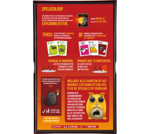 Exploding Kittens Cat Burglar Editie - Kaartspel (NL)