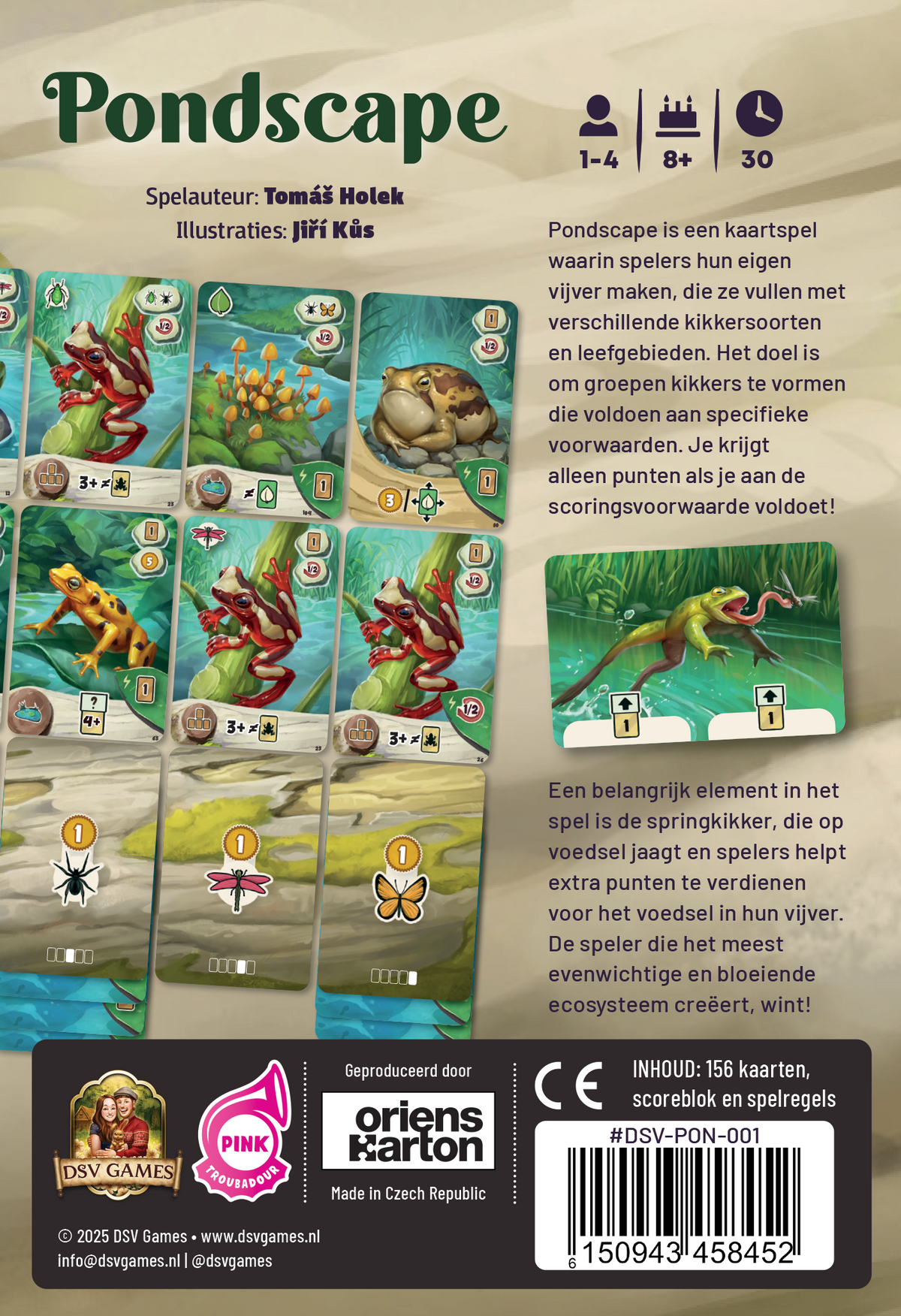 Pondscape - Kaartspel (NL)