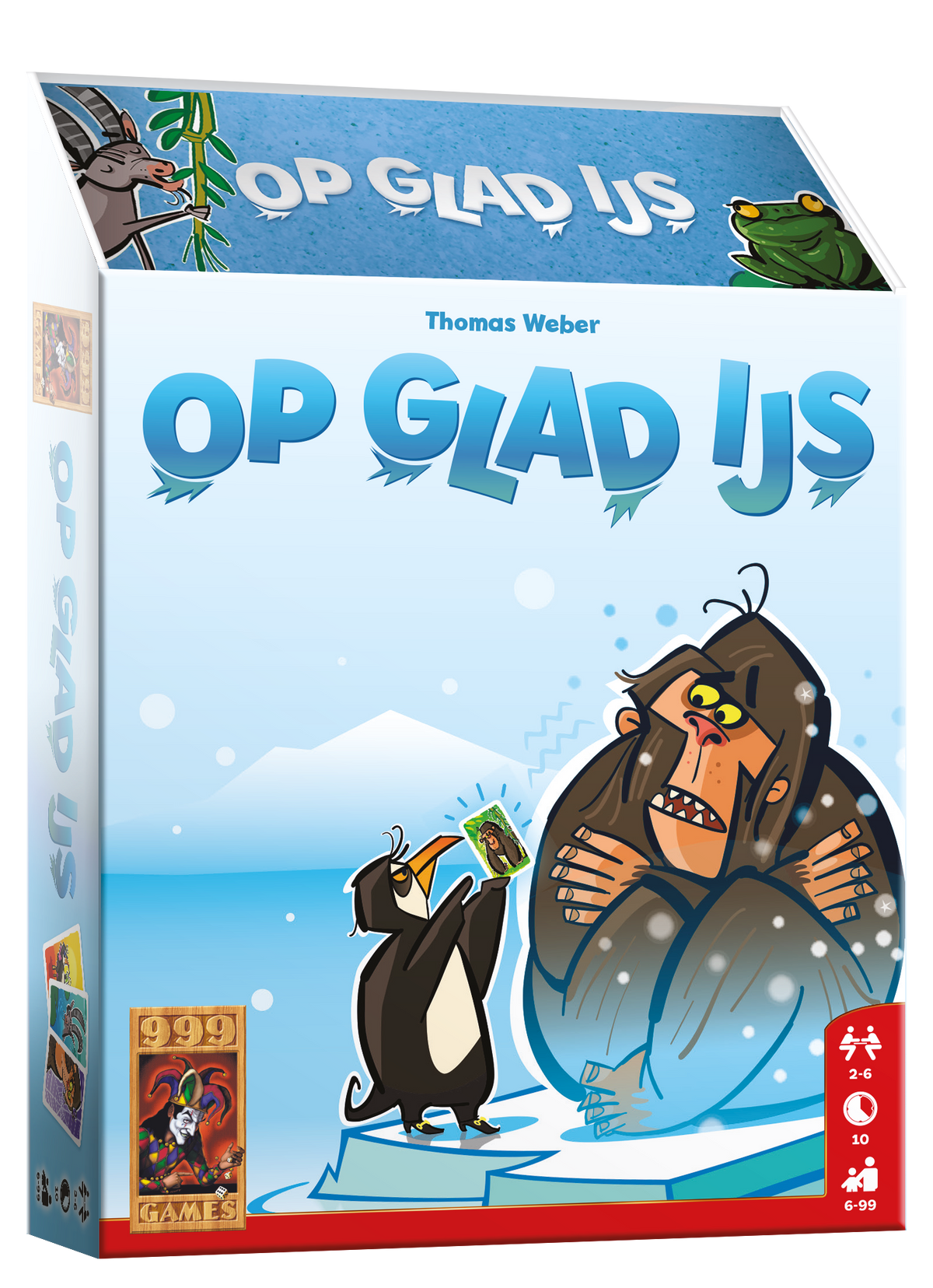 Op Glad IJs - Kaartspel (NL)