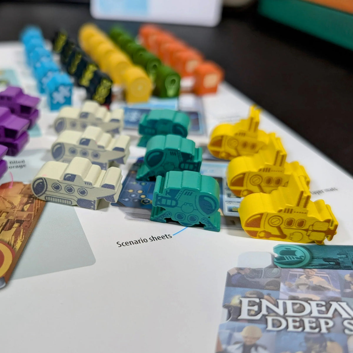 Endeavor: Diepzee – Luxe Componenten + 5 Spelers - uitbreiding (NL) [PRE ORDER]