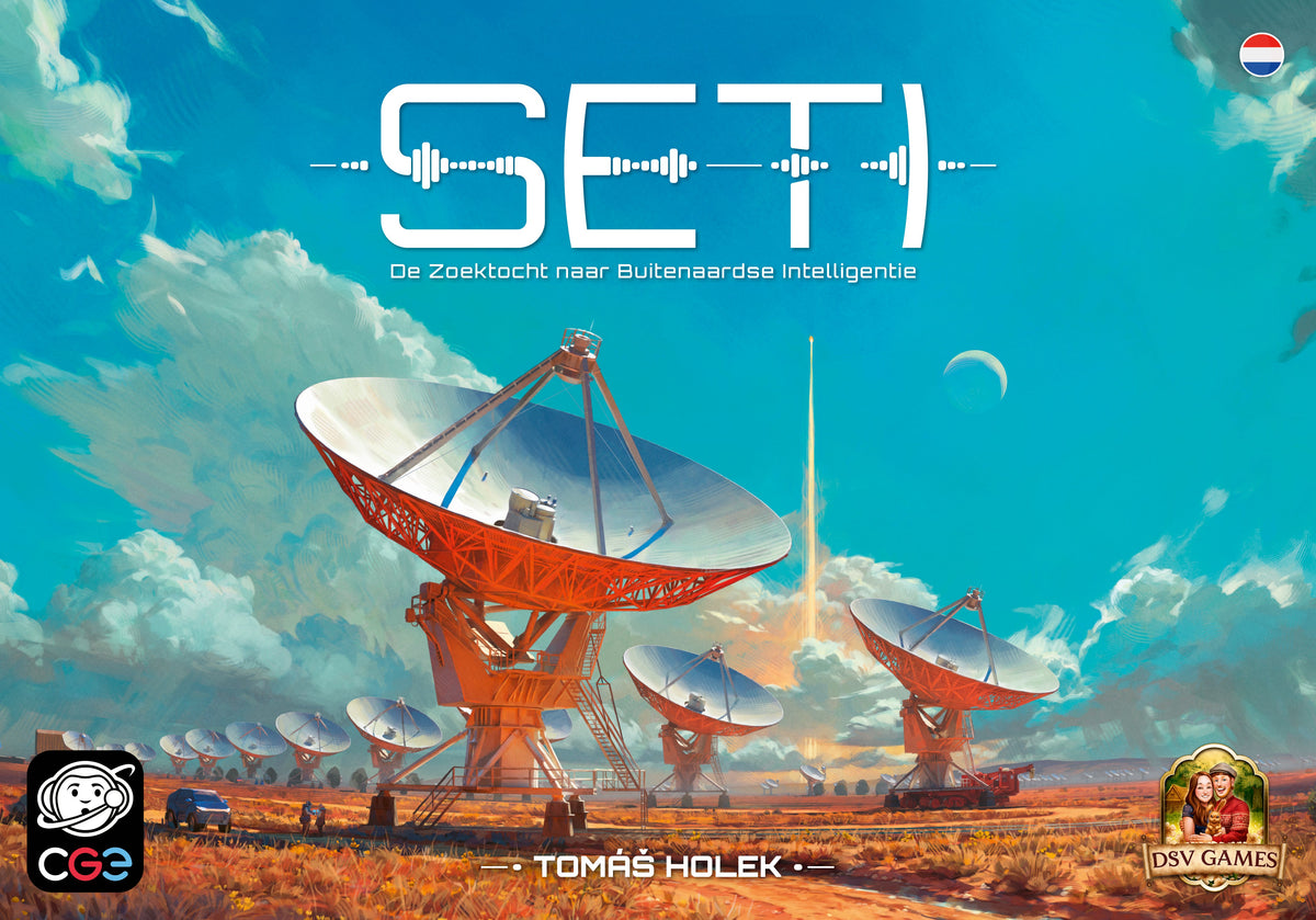 SETI: De Zoektocht naar Buitenaardse Intelligentie (incl. Promo 01) - Bordspel (NL)