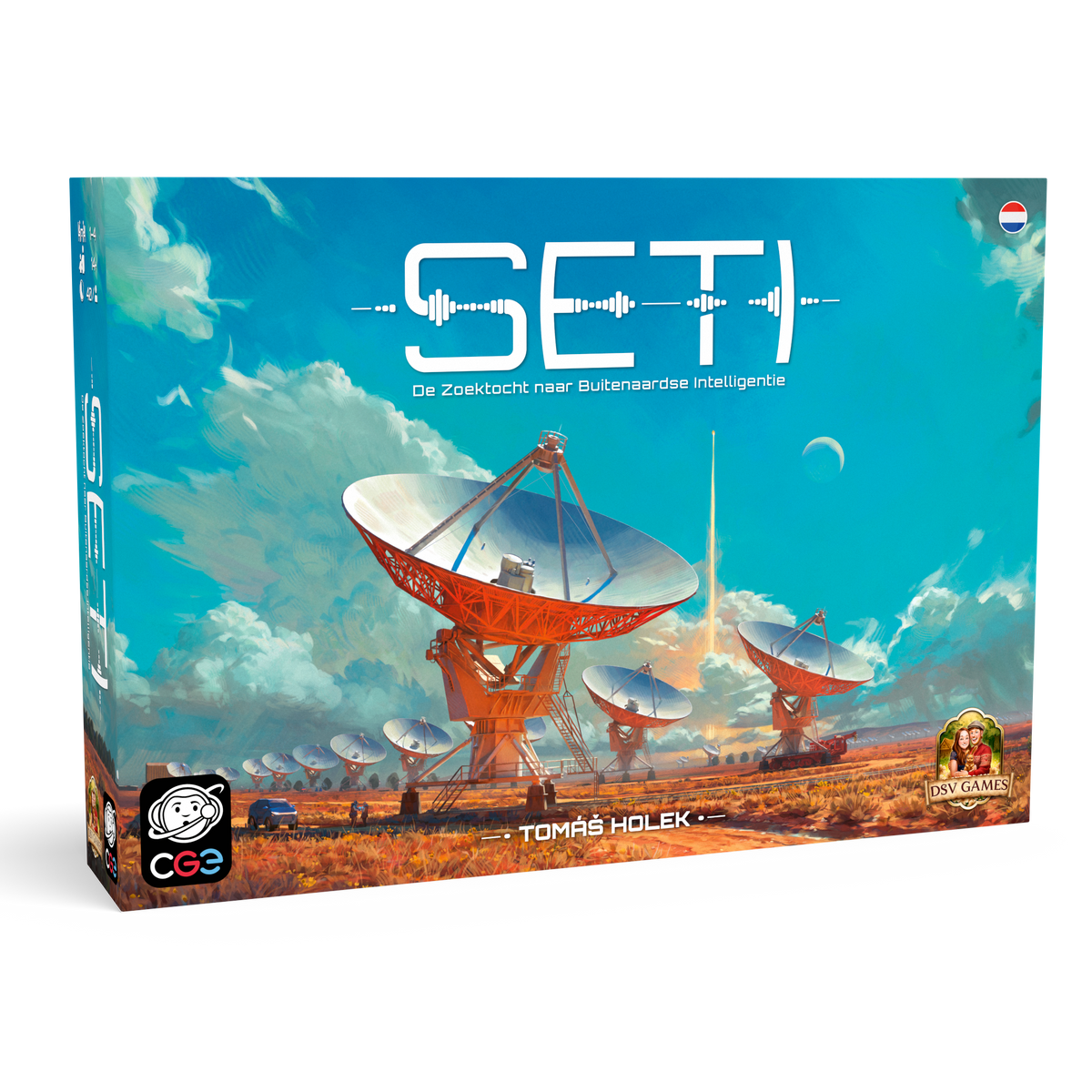 SETI: De Zoektocht naar Buitenaardse Intelligentie (incl. Promo 01) - Bordspel (NL)