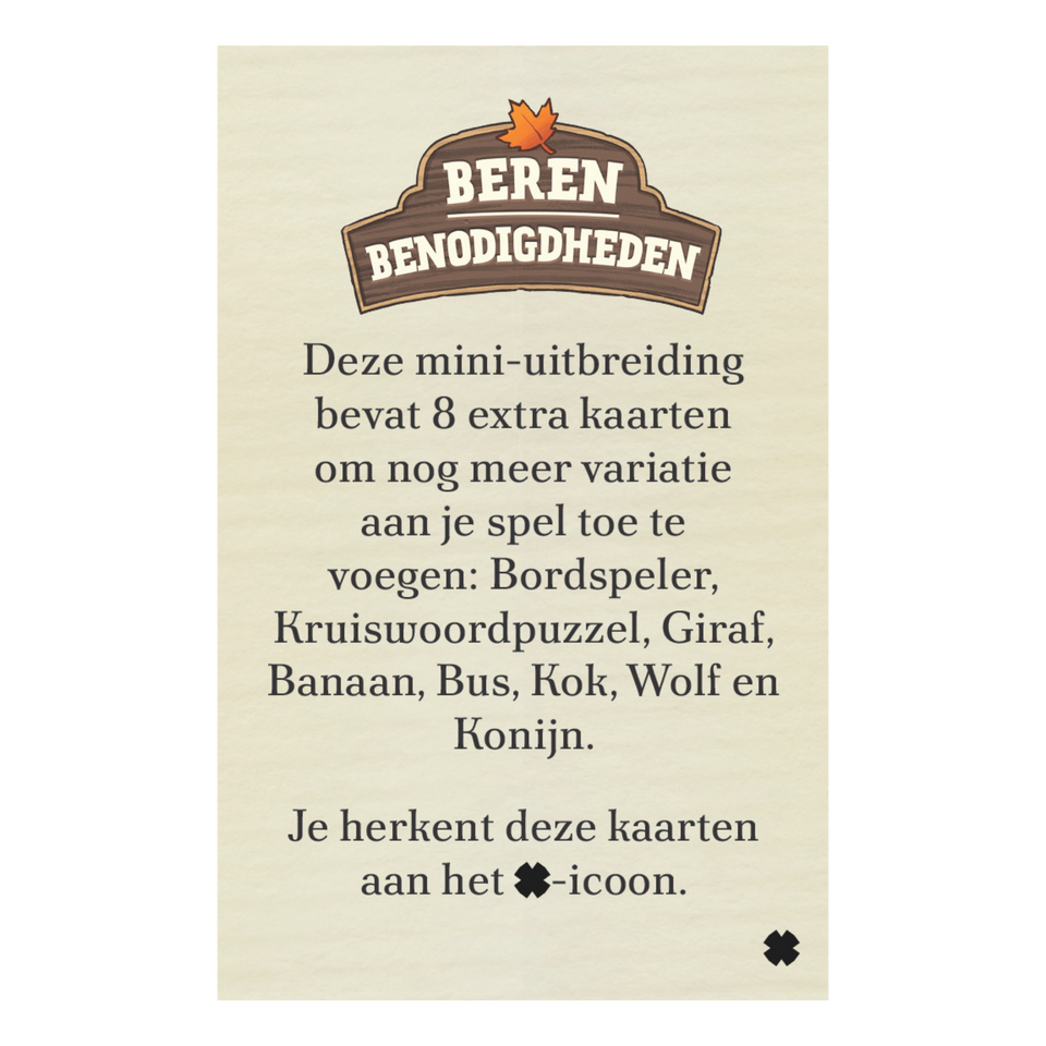Berenbenodigdheden: Mini-uitbreiding (NL) [PRE ORDER]