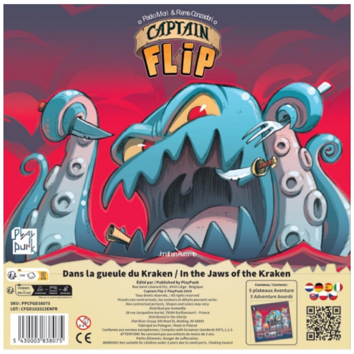 Captain Flip: In the Jaws of the Kraken uitbreiding (NL)