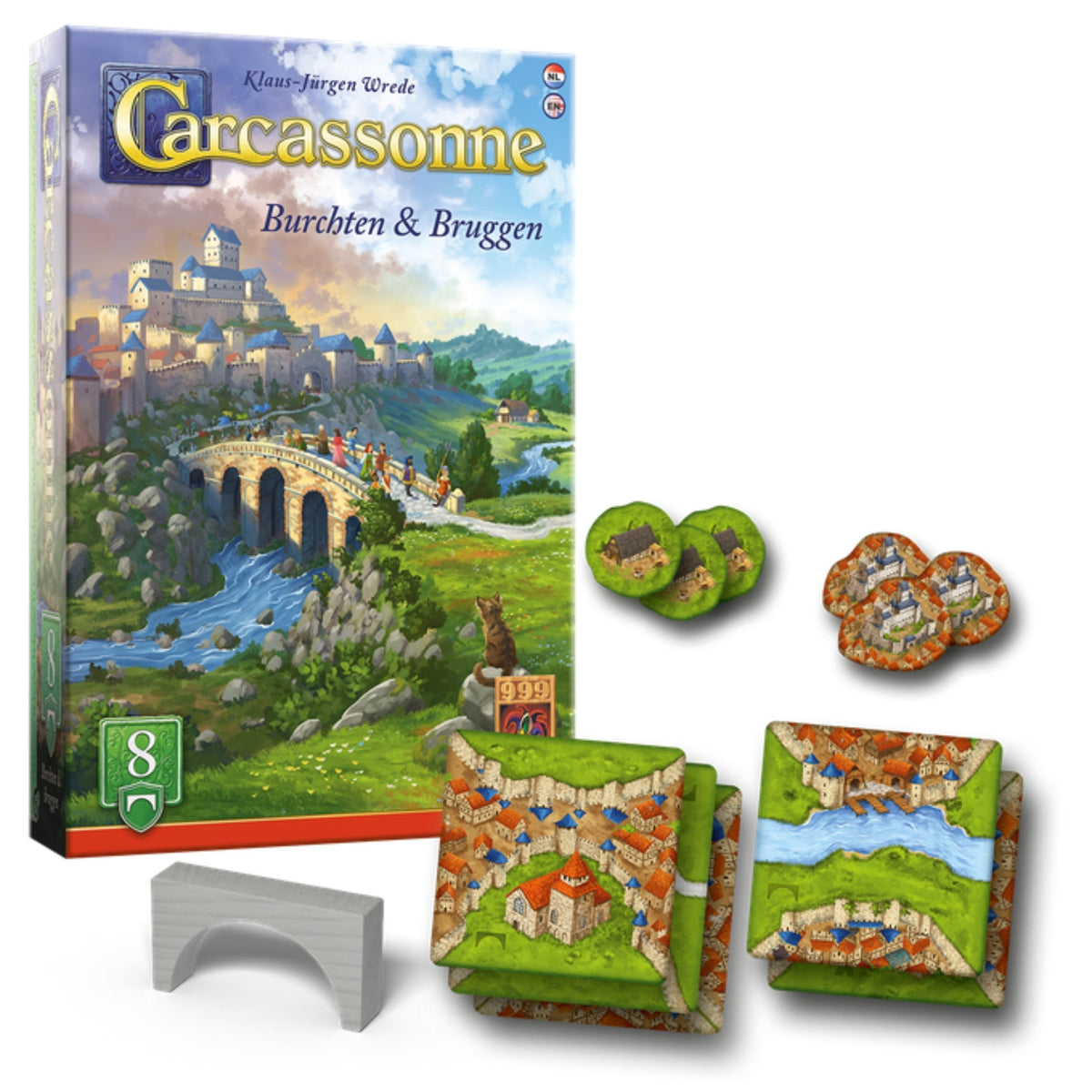 Carcassonne: Burchten & Bruggen uitbreiding (NL)