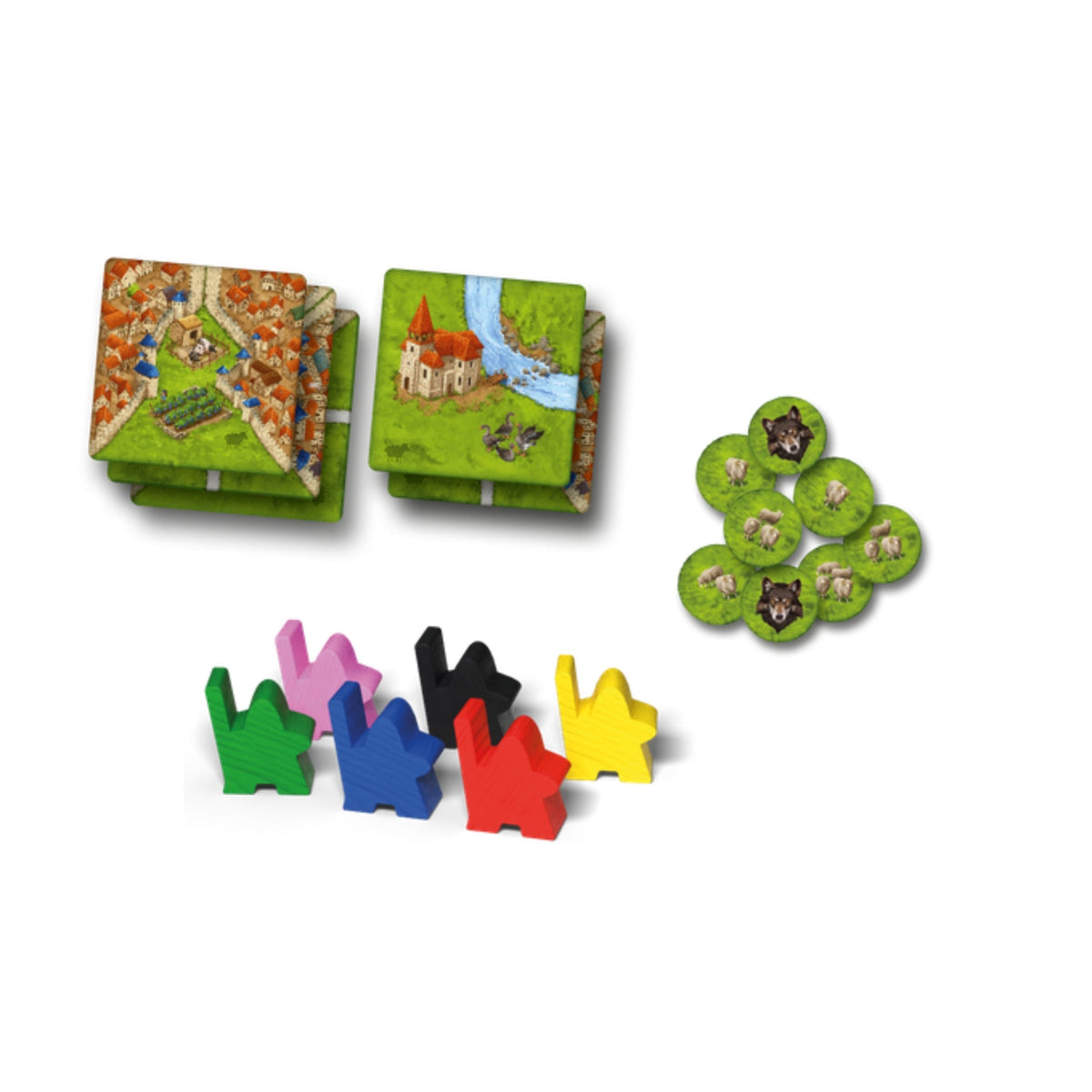 Carcassonne: Herders & Wijngaarden uitbreiding (NL)