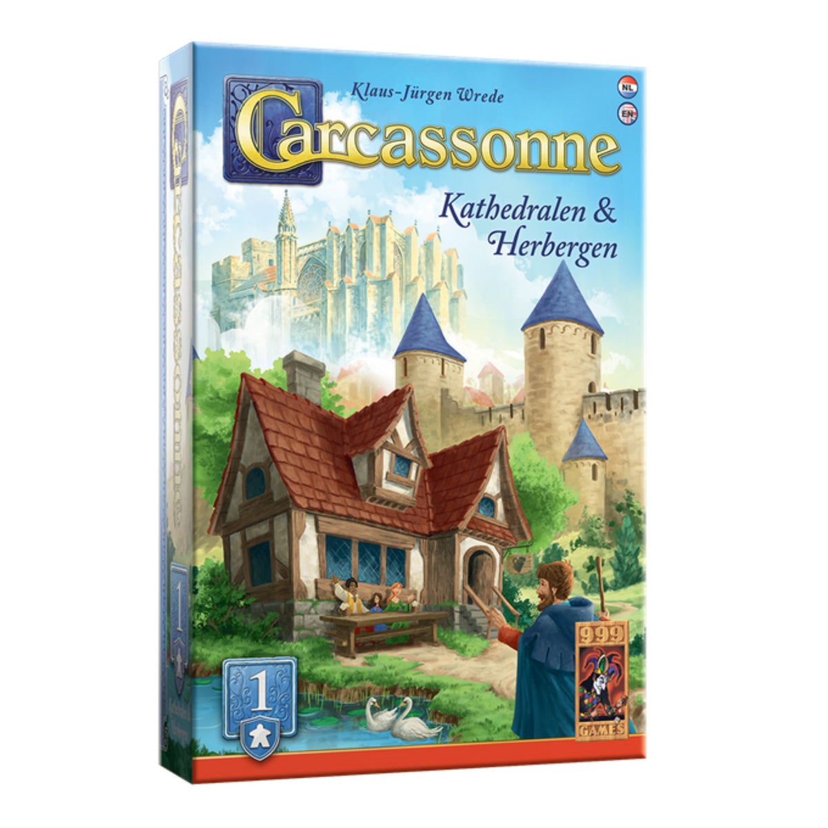Carcassonne: Kathedralen & Herbergen uitbreiding (NL)