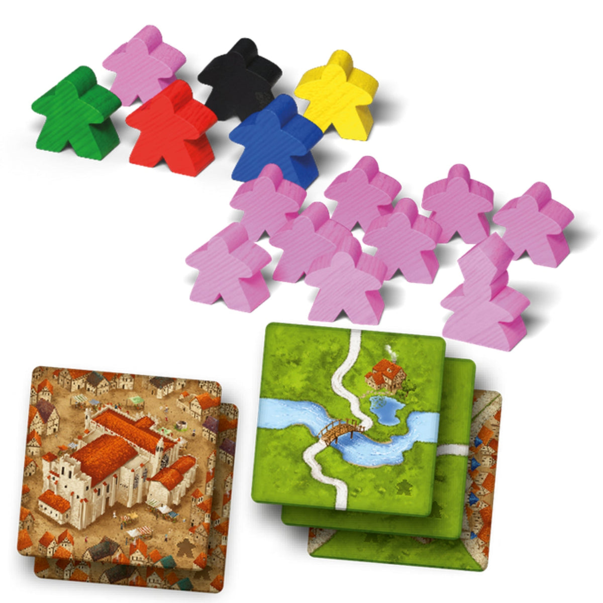 Carcassonne: Kathedralen & Herbergen uitbreiding (NL)