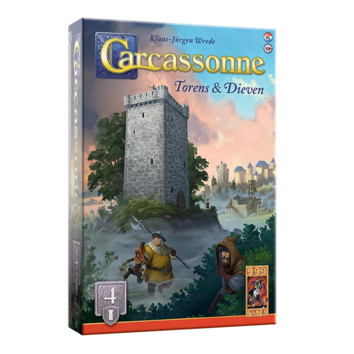 Carcassonne: Torens & Dieven uitbreiding (NL)