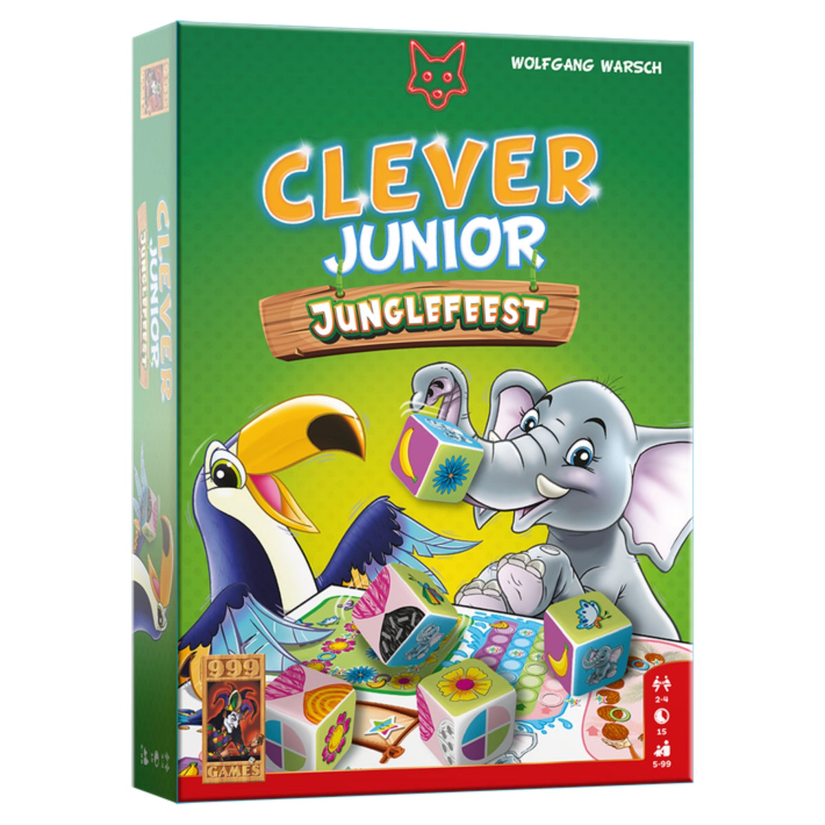 Clever Junior Junglefeest - Dobbelspel (NL)