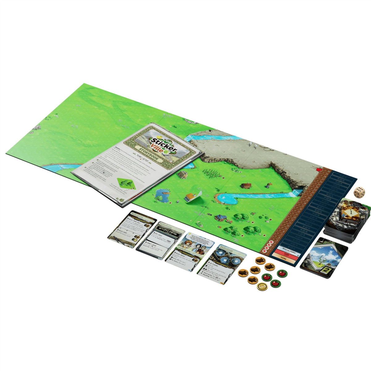 Cozy Stickerville - Bordspel (ENG)