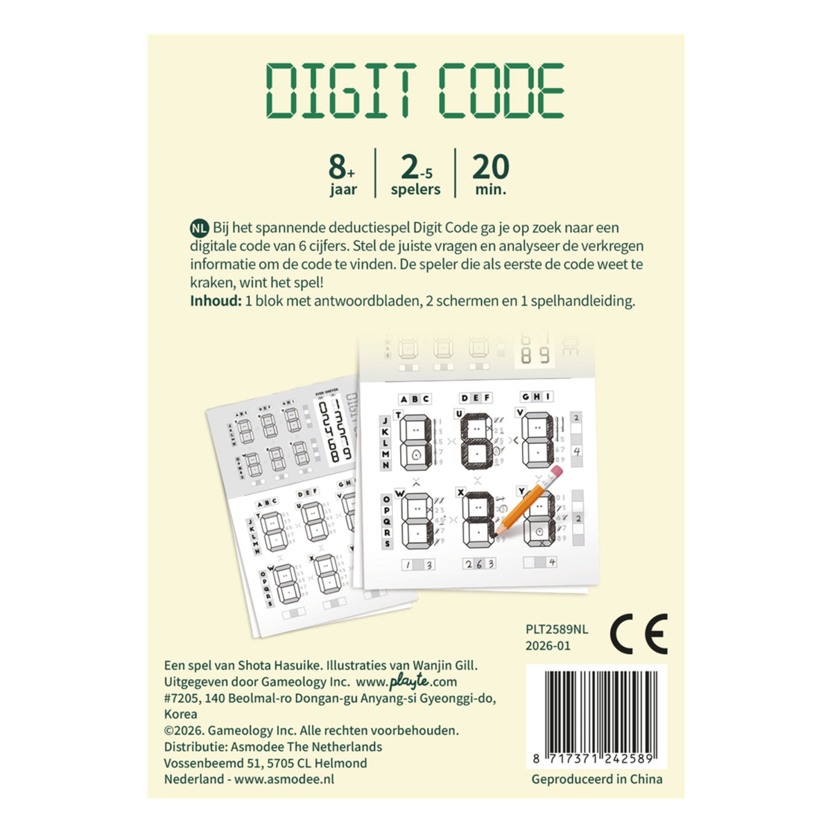 Digit Code - Bordspel (NL)