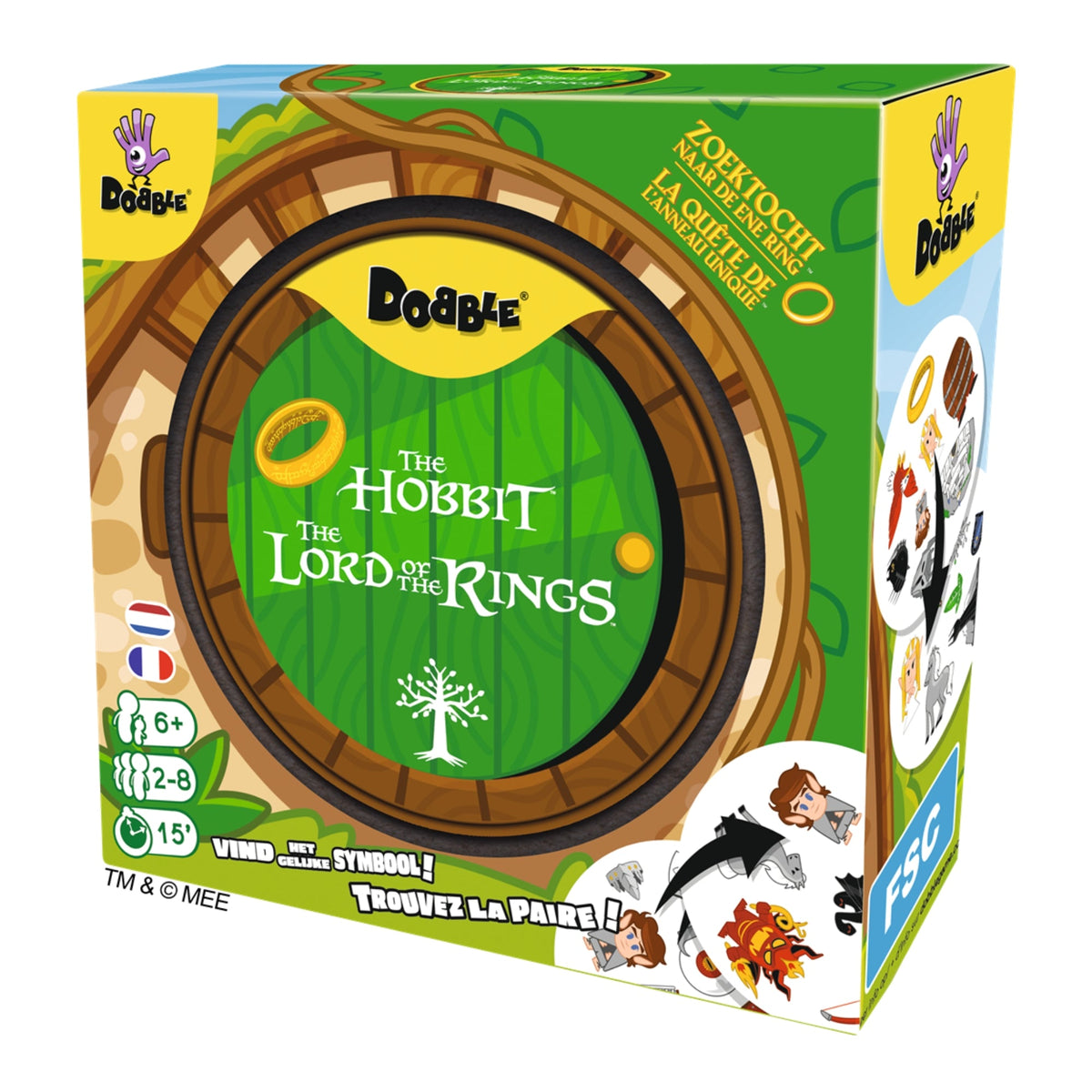 Dobble: Lord of the Rings - Kaartspel (NL)