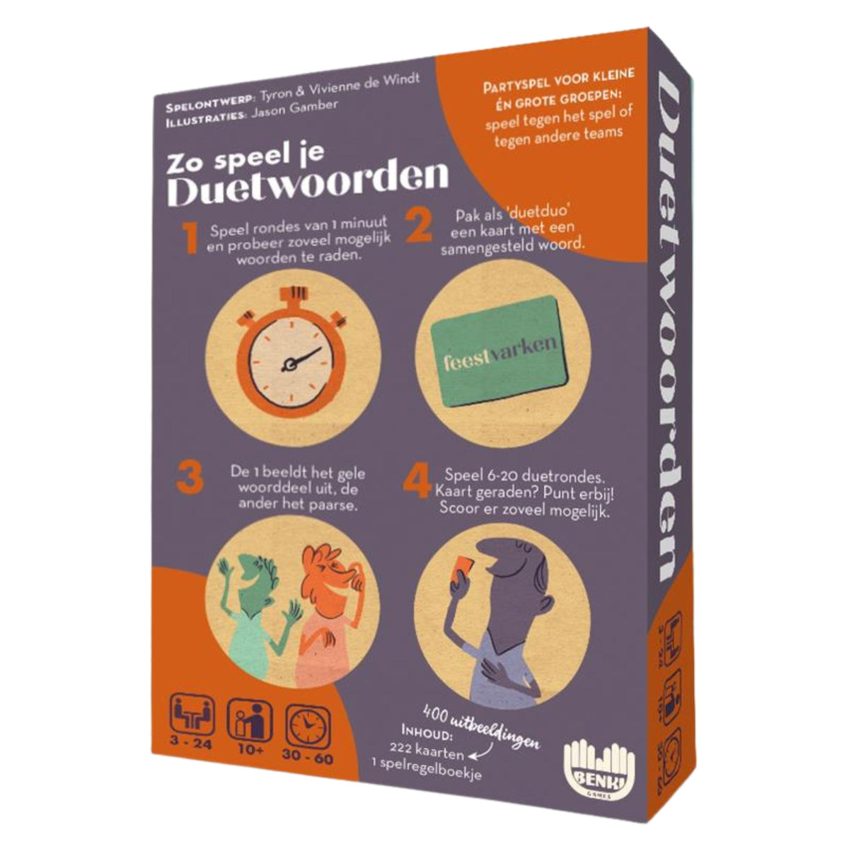 Duetwoorden - Kaartspel (NL)