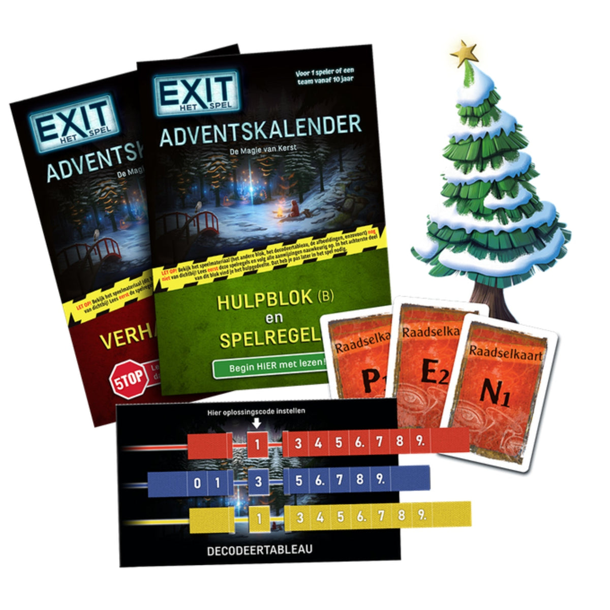 Exit Adventskalender: De Magie van Kerst - Breinbreker (NL)
