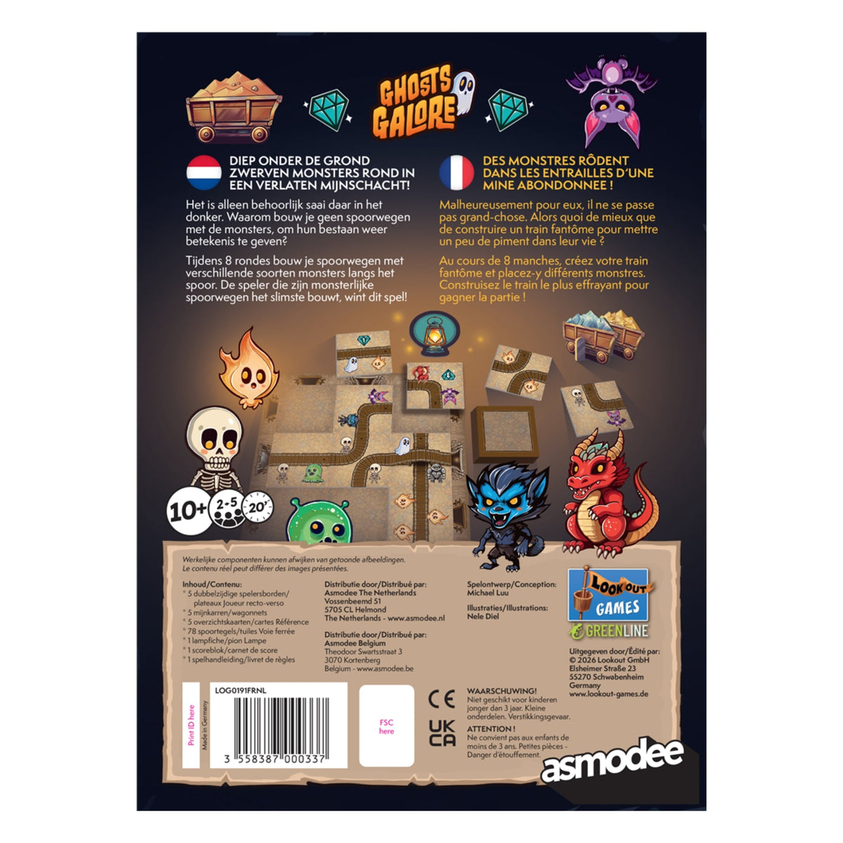 Ghosts Galore - Bordspel (NL)