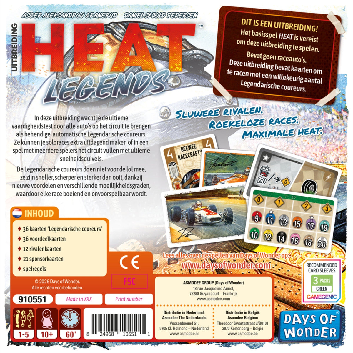 Heat: Legends uitbreiding (NL)