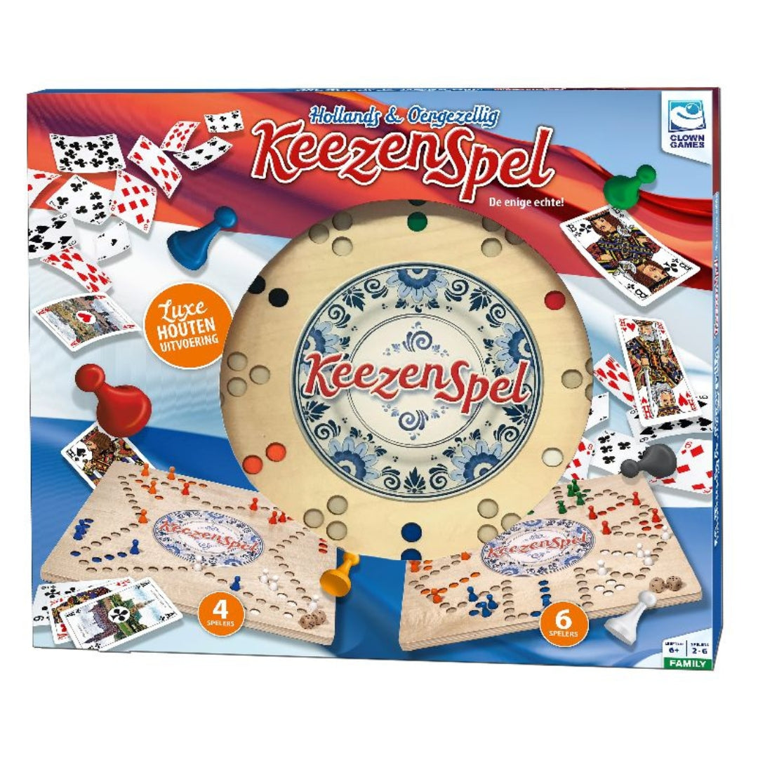 Houten Keezenspel - Bordspel (NL)