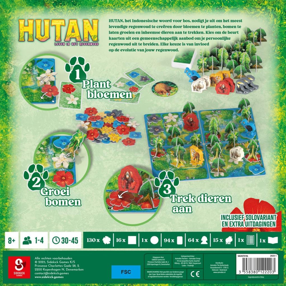Hutan - Bordspel (NL)