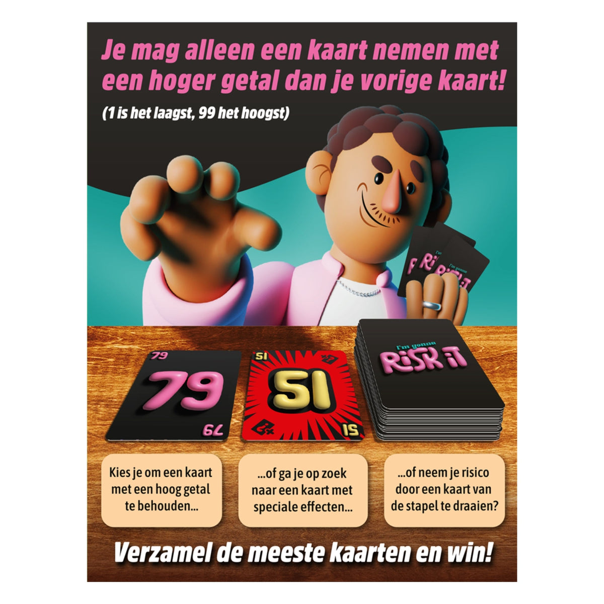 Risk It - Kaartspel (NL)