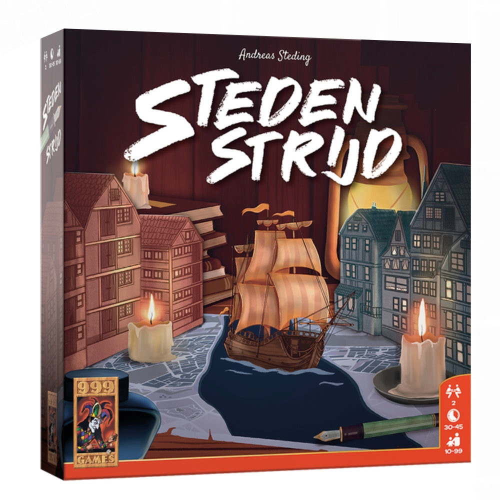 Stedenstrijd - Bordspel (NL)