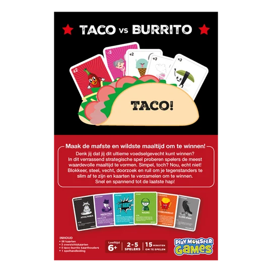Taco VS Burrito - Kaartspel (NL)
