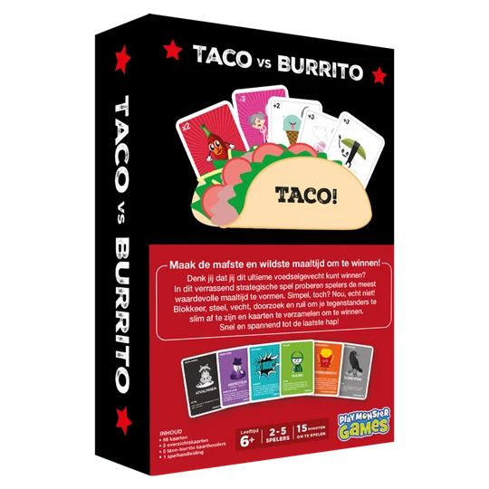 Taco VS Burrito - Kaartspel (NL)