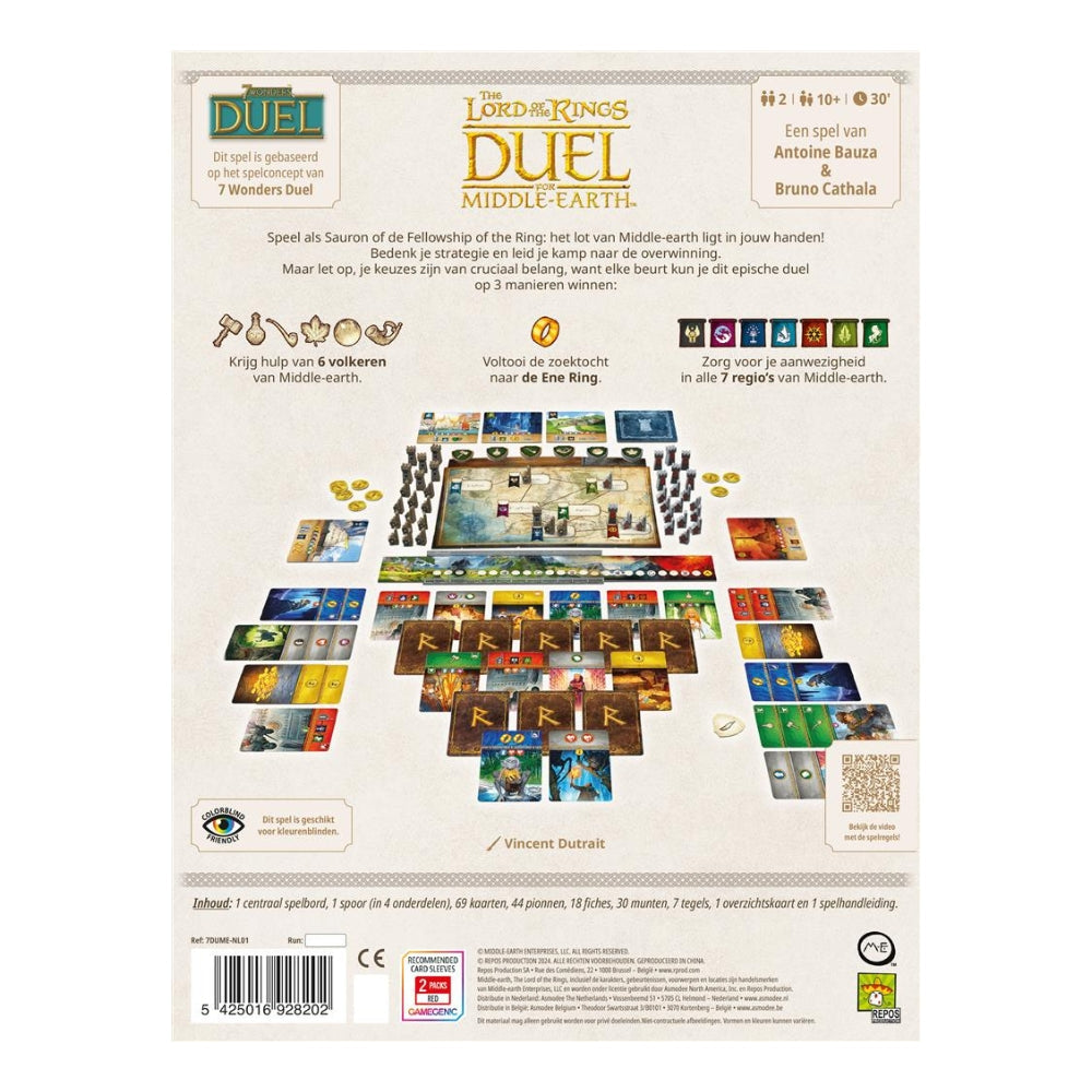 The Lord of the Rings Duel for Middle Earth - Kaartspel (NL)