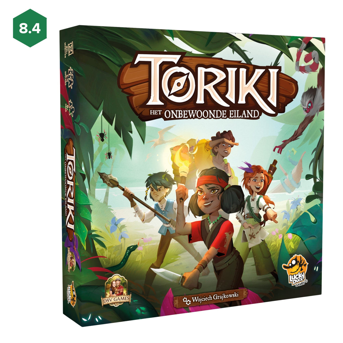 Toriki: Het Onbewoonde Eiland - Bordspel (NL)