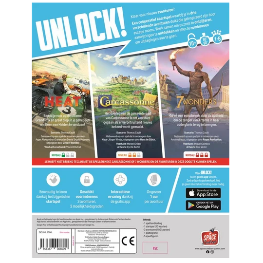 Unlock! Nieuwe Spelavonturen - Escape Room Spel (NL)