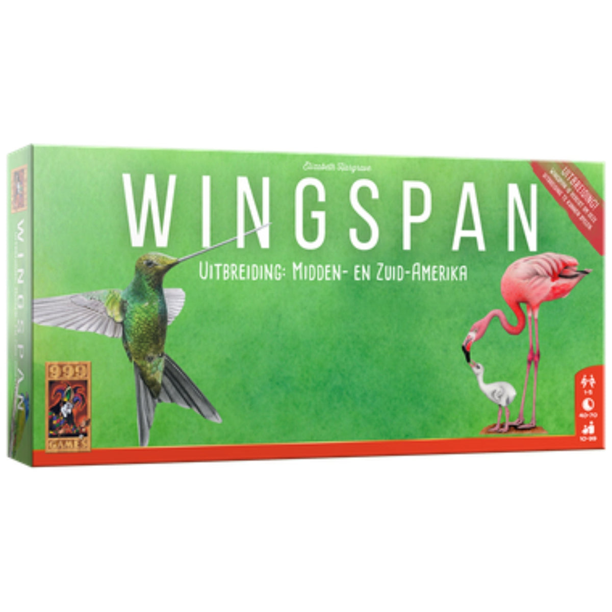 Wingspan uitbreiding: Midden- en Zuid-Amerika uitbreiding (NL)