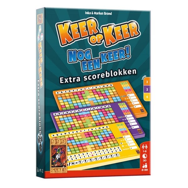 dobbelspellen-keer-op-keer-scoreblok-drie-stuks-level-twee-drie-vier