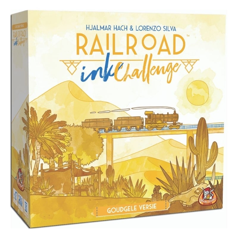 Railroad Ink (Goudgele versie) - Dobbelspel (NL)