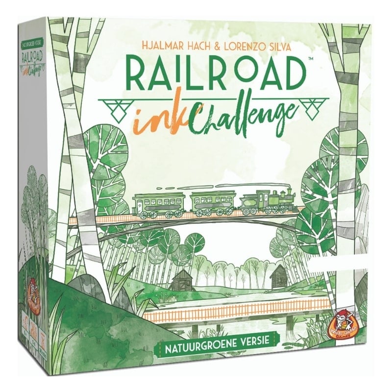 Railroad Ink (Natuurgroene versie) - Dobbelspel (NL)