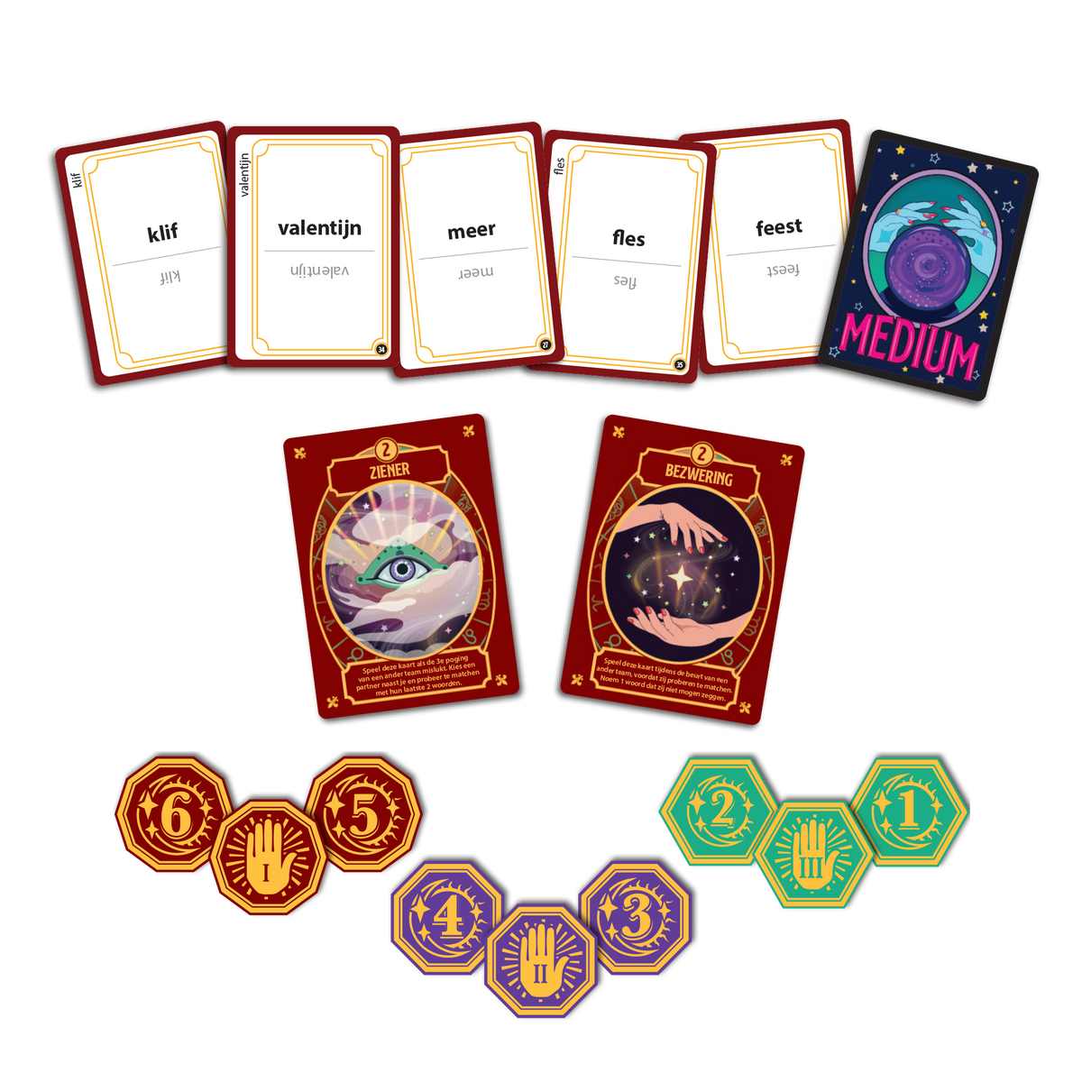 Medium: Denk jij wat ik denk? - Partyspel (NL) [PRE ORDER]