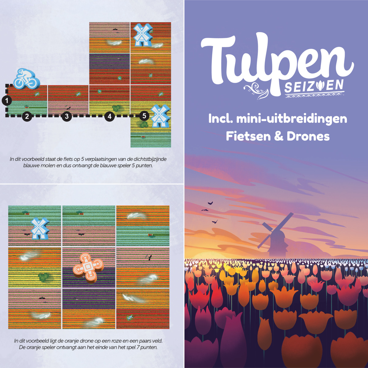 Tulpenseizoen (incl. 2 uitbreidingen) - Bordspel (NL)